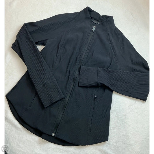 Athletic Jacket By Athleta In Black, Size: L