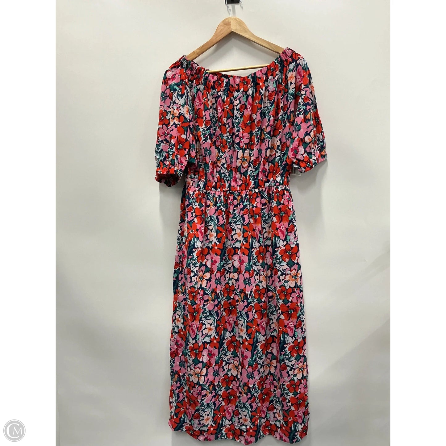 Dress Casual Maxi By Clothes Mentor In Floral Print, Size: Xl