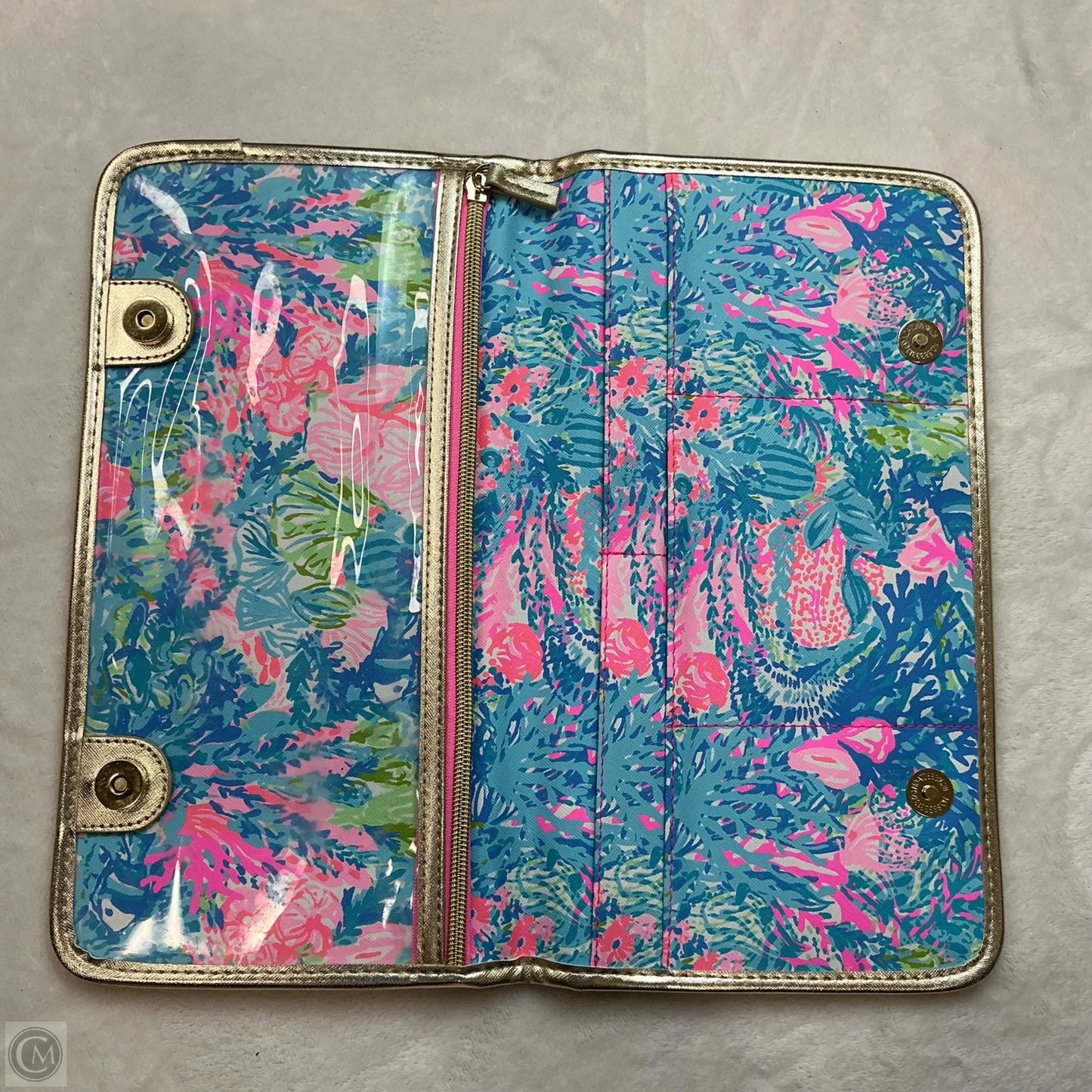 Makeup Bag Designer By Lilly Pulitzer, Size: Medium