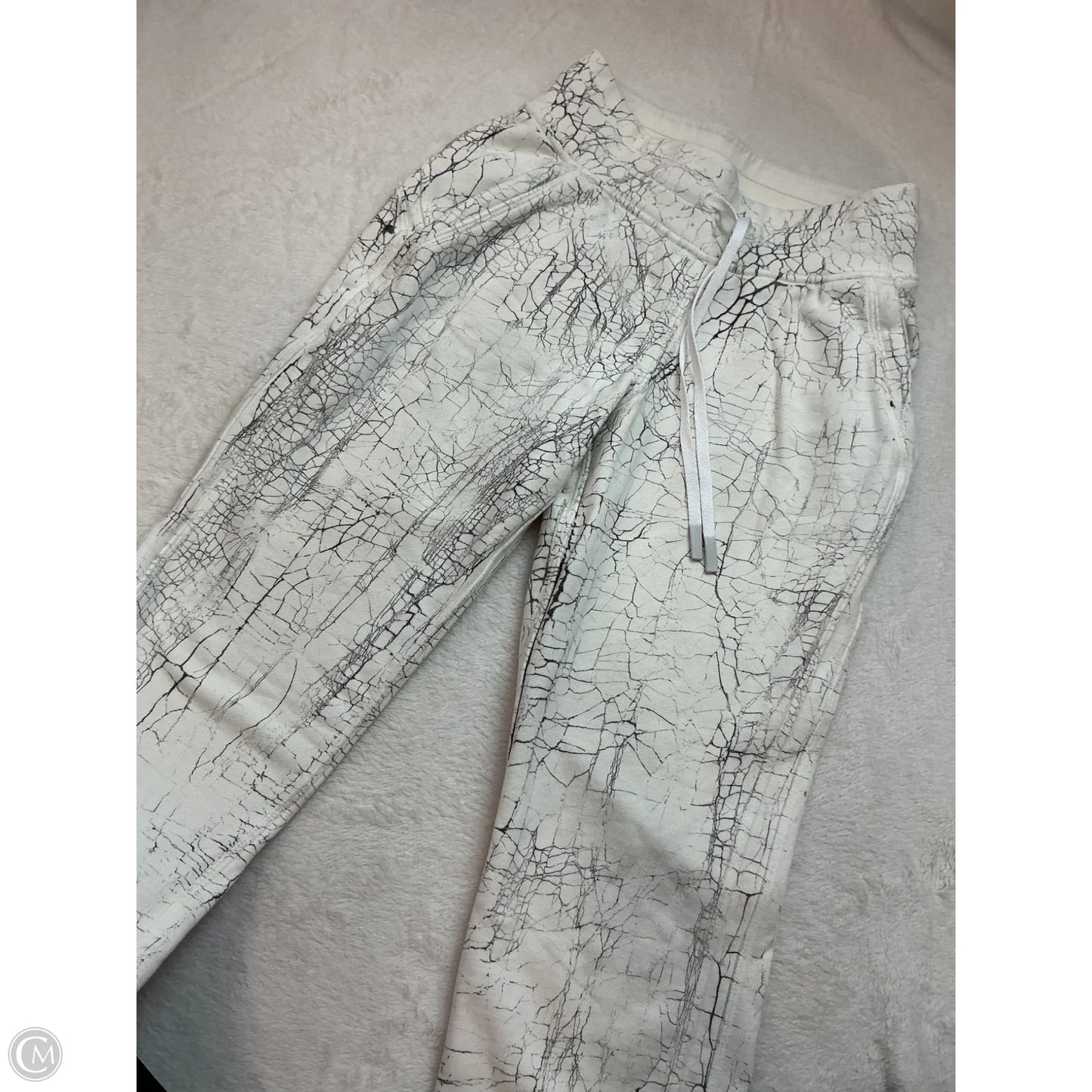 Athletic Pants By Lululemon In White, Size: 2