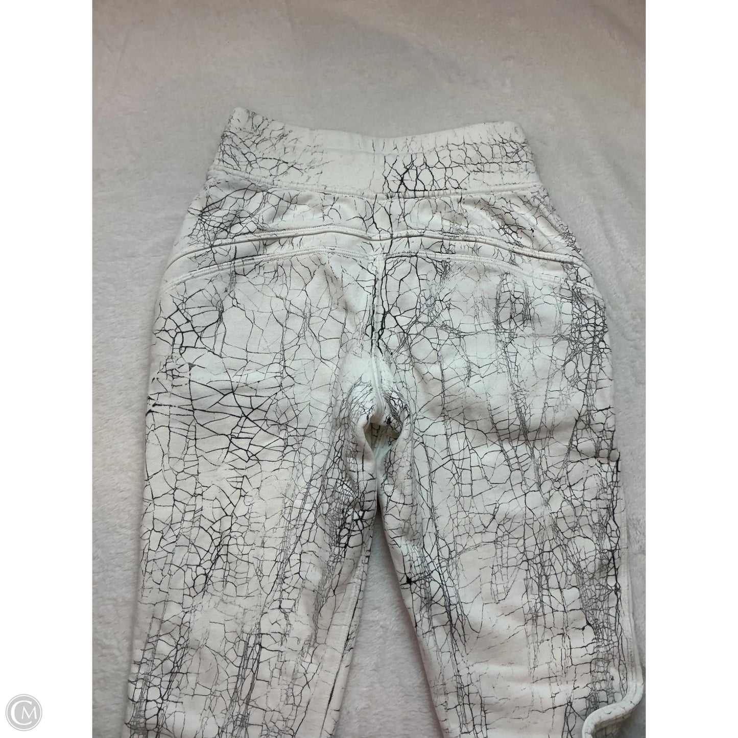 Athletic Pants By Lululemon In White, Size: 2