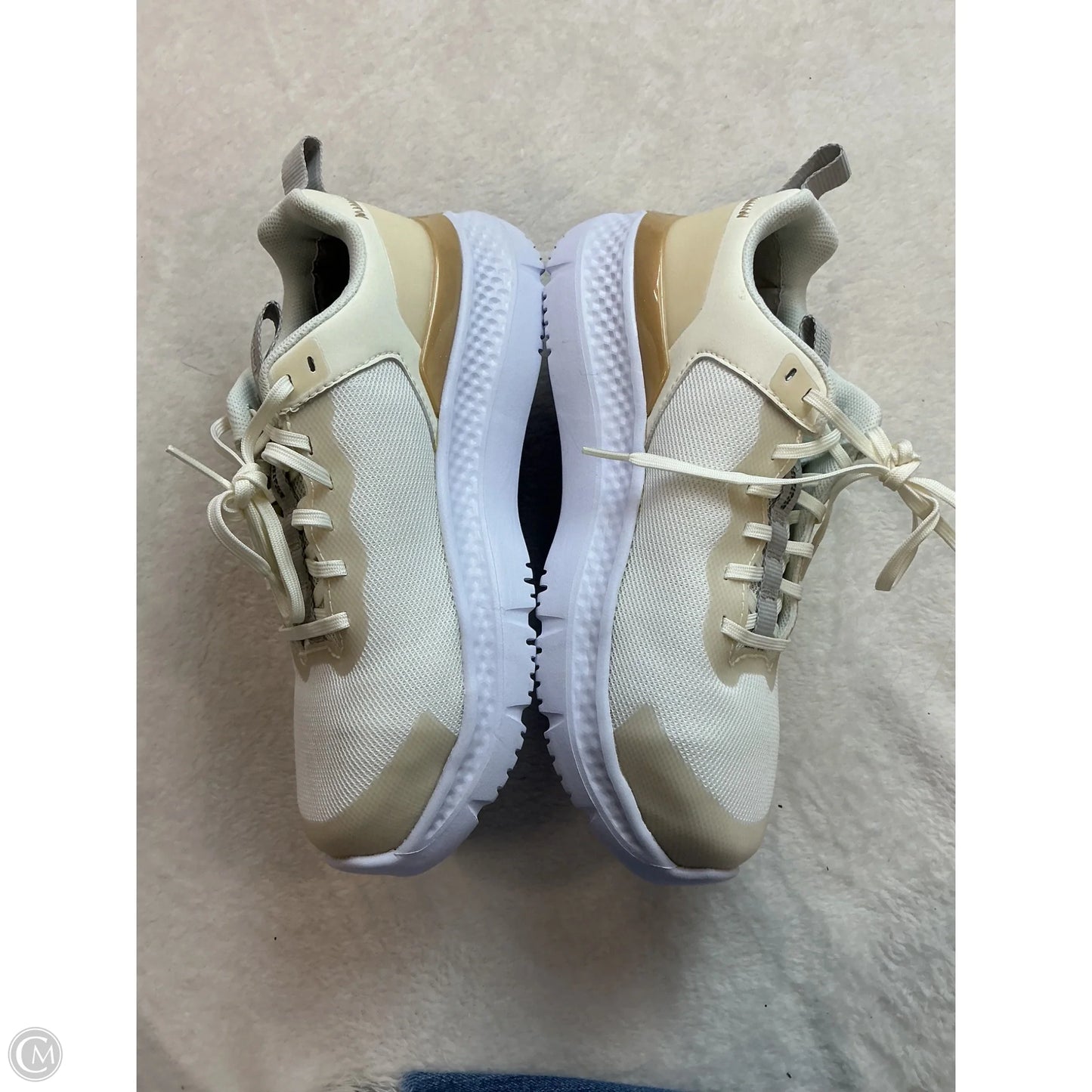 Shoes Hiking By Timberland In Cream, Size: 6