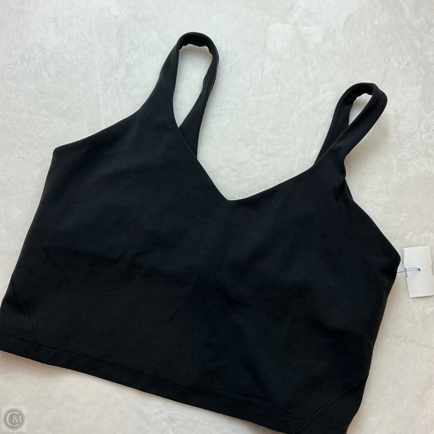 Athletic Tank Top By Lululemon In Black, Size: 14