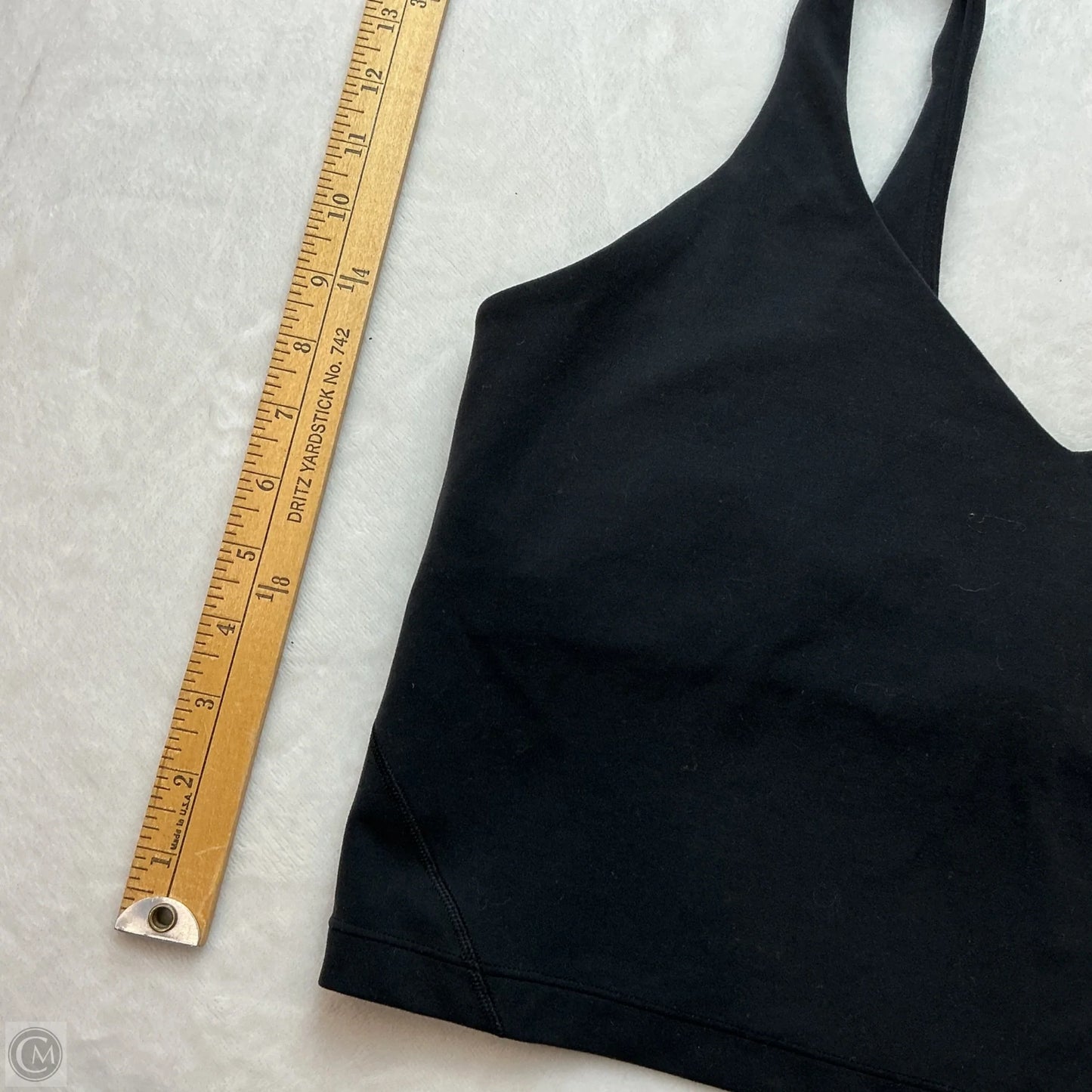 Athletic Tank Top By Lululemon In Black, Size: 14