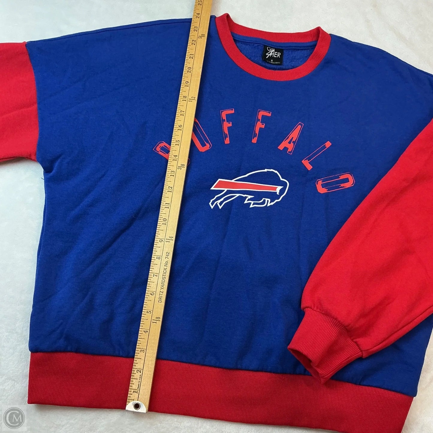 Sweatshirt Crewneck By G Iii In Blue & Red, Size: S