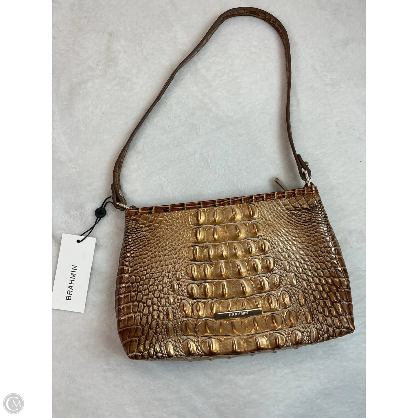 Handbag Designer By Brahmin, Size: Small