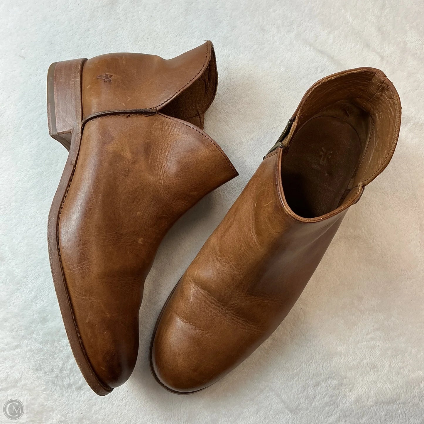 Boots Designer By Frye In Tan, Size: 9
