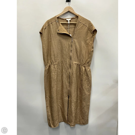 Dress Designer By Escada In Tan, Size: L