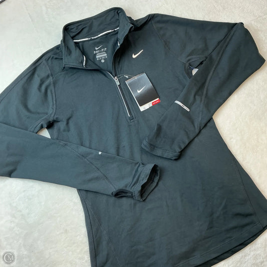 Athletic Jacket By Nike In Black, Size: Xs