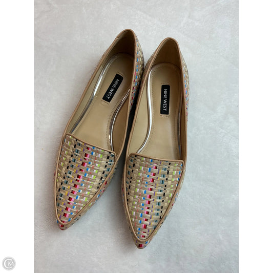 Shoes Flats By Nine West In Multi-colored, Size: 7