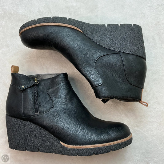 Boots Ankle Heels By Dr Scholls In Black, Size: 7