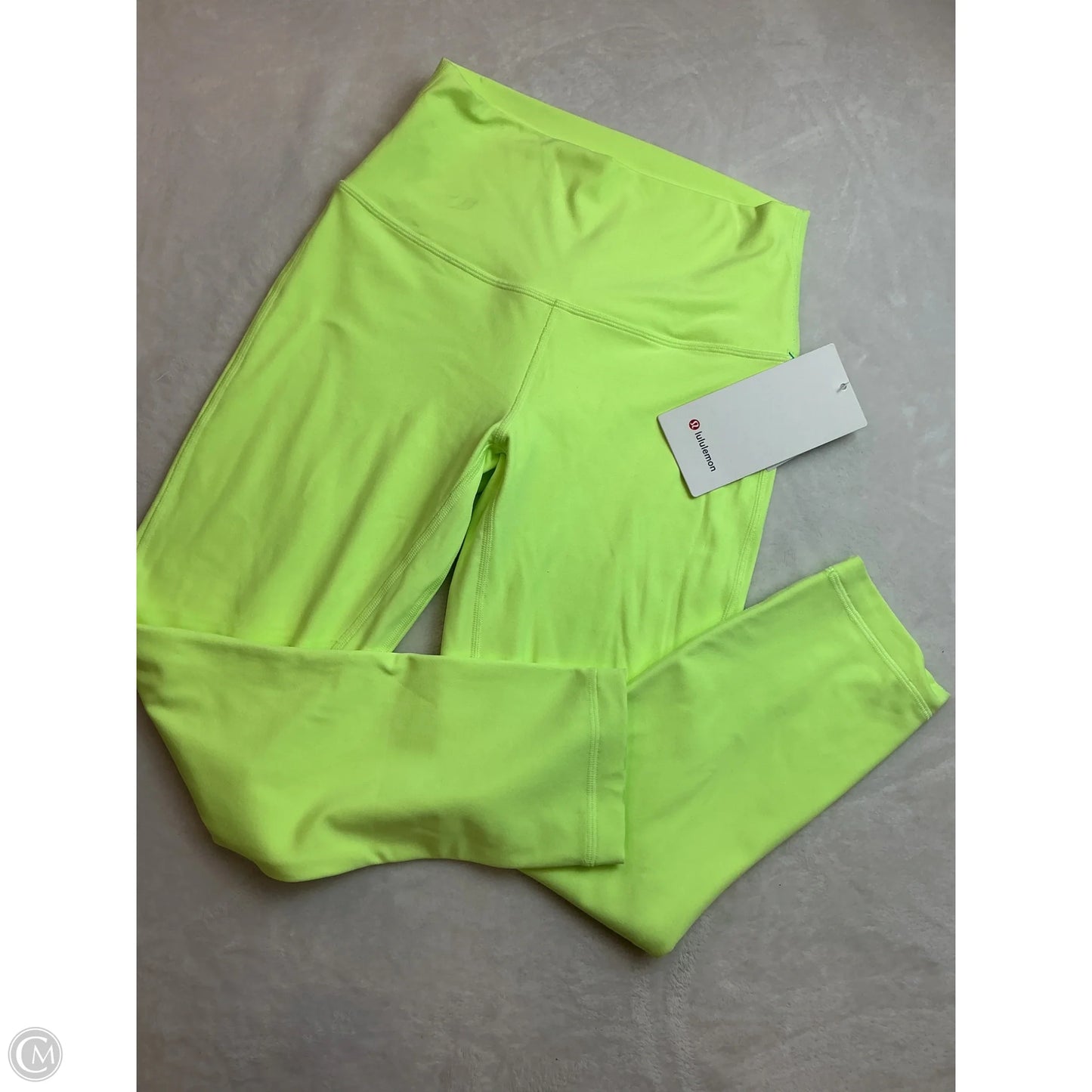 Athletic Leggings By Lululemon In Green, Size: 6