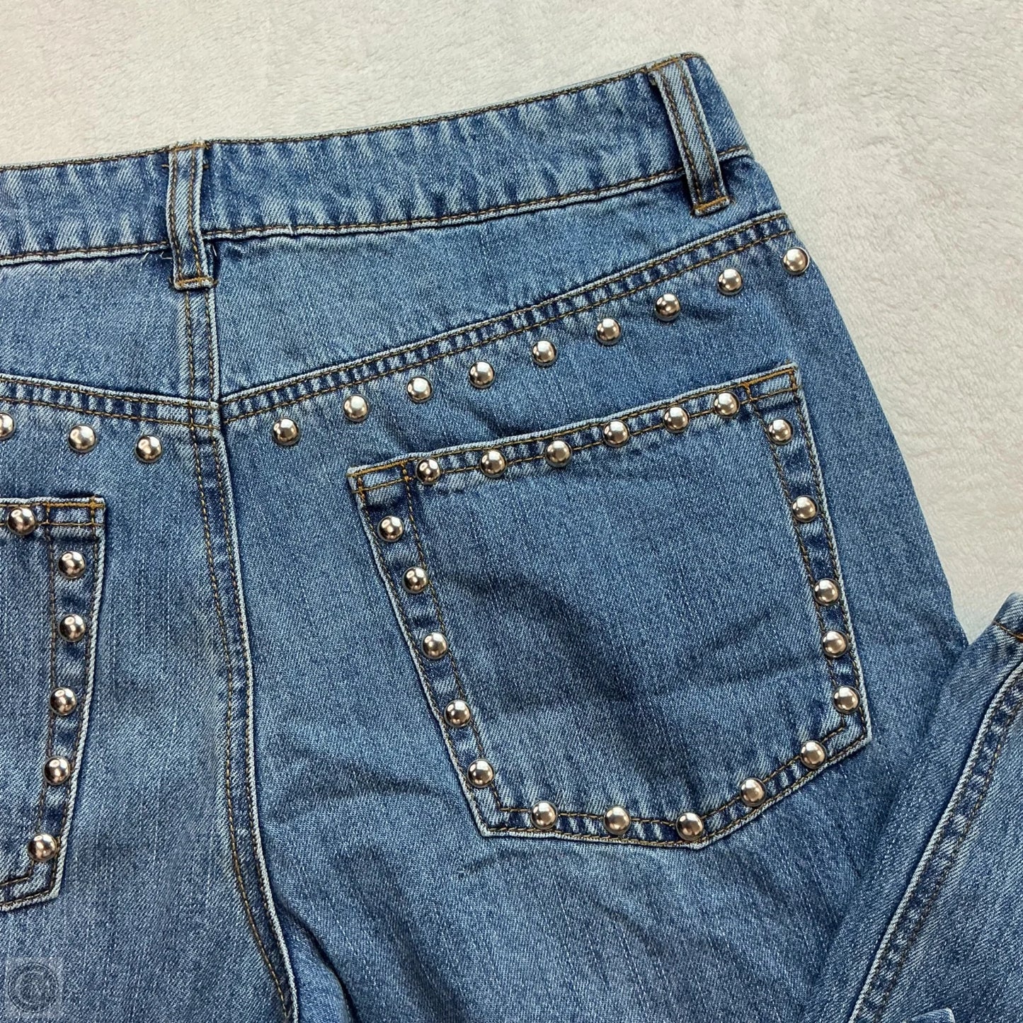 Jeans Wide Leg By House Of Harlow In Blue Denim, Size: 6