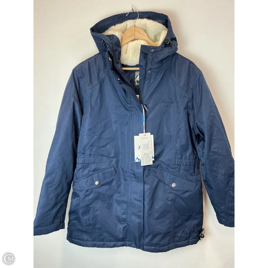 Coat Puffer & Quilted By Clothes Mentor In Blue, Size: L
