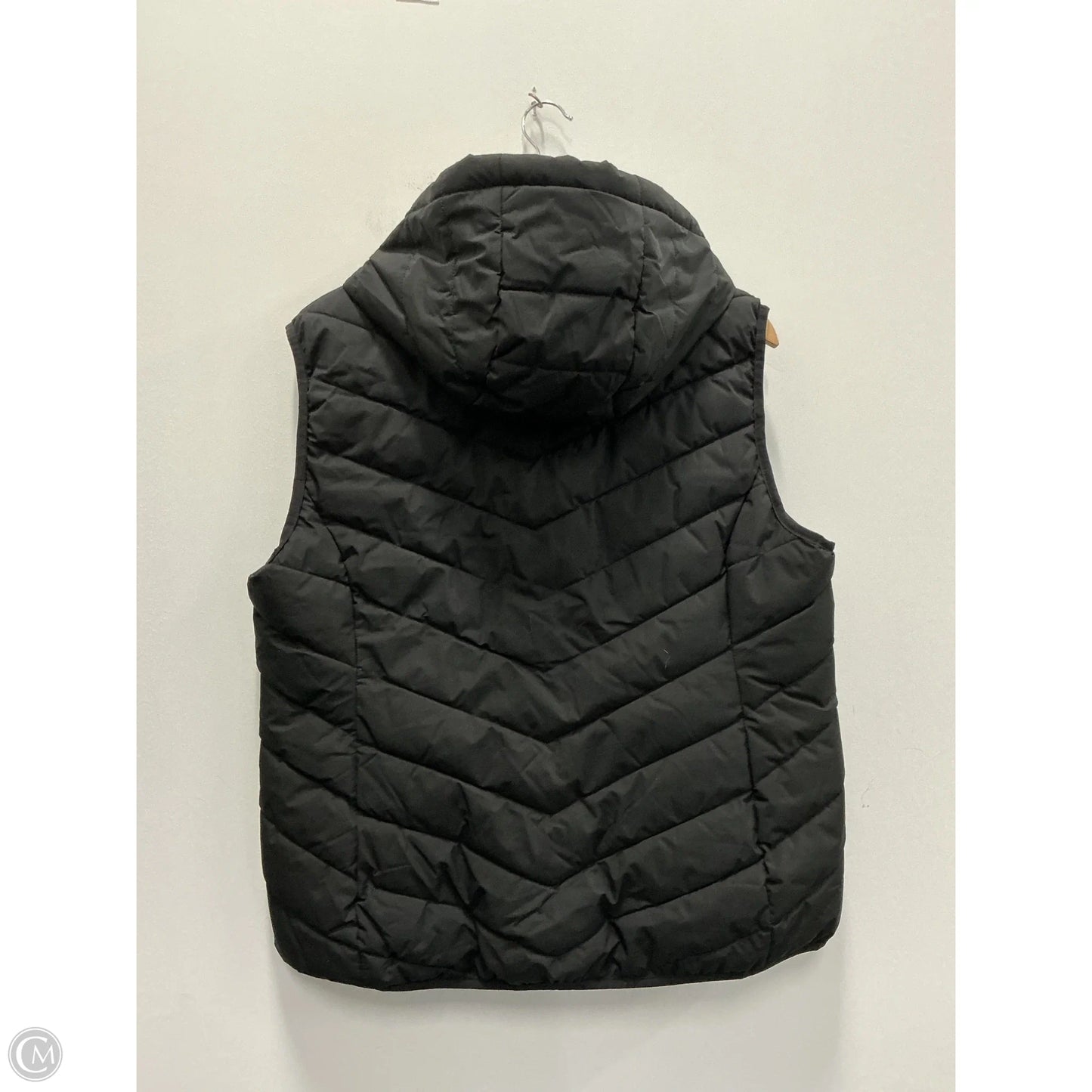 Vest Puffer & Quilted By Lauren By Ralph Lauren In Black, Size: Xl