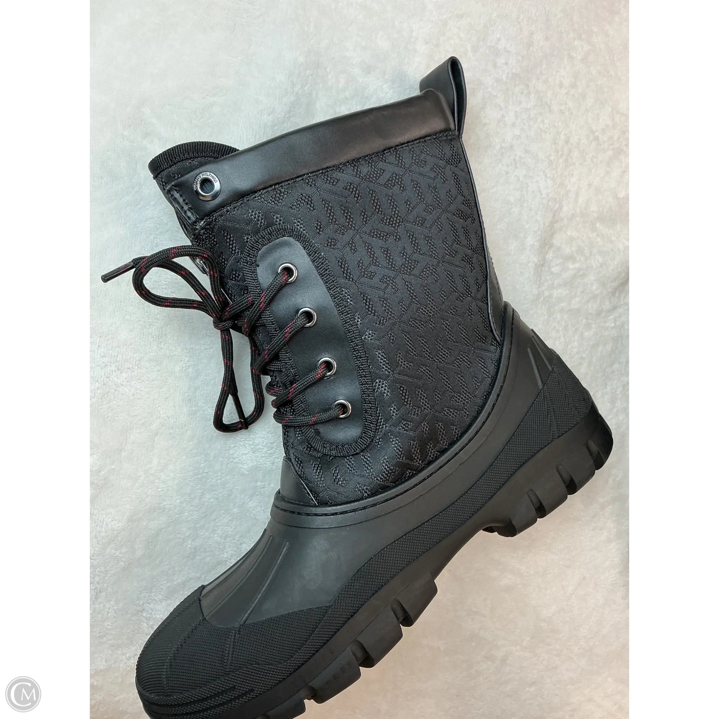 Boots Snow By Tommy Hilfiger In Black, Size: 9