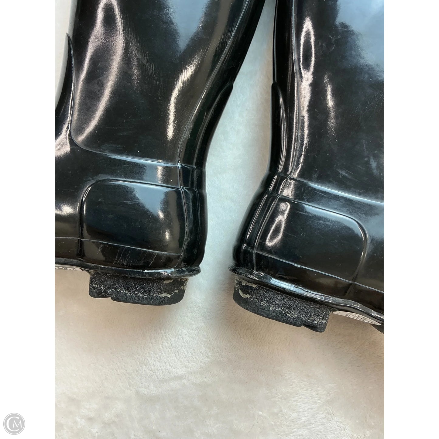 Boots Rain By Hunter In Black, Size: 6