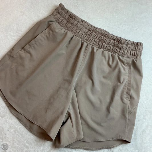 Athletic Shorts By Under Armour In Tan, Size: S