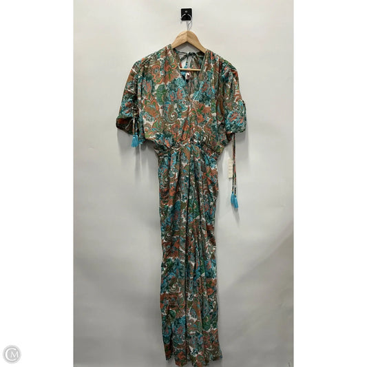 Jumpsuit By Clothes Mentor In Blue & Orange, Size: S
