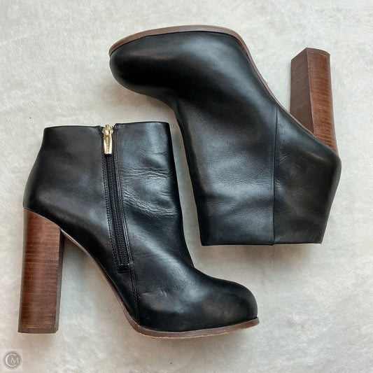 Boots Ankle Heels By Vince Camuto In Black, Size: 8.5