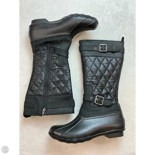 Boots Snow By Sperry In Black, Size: 10