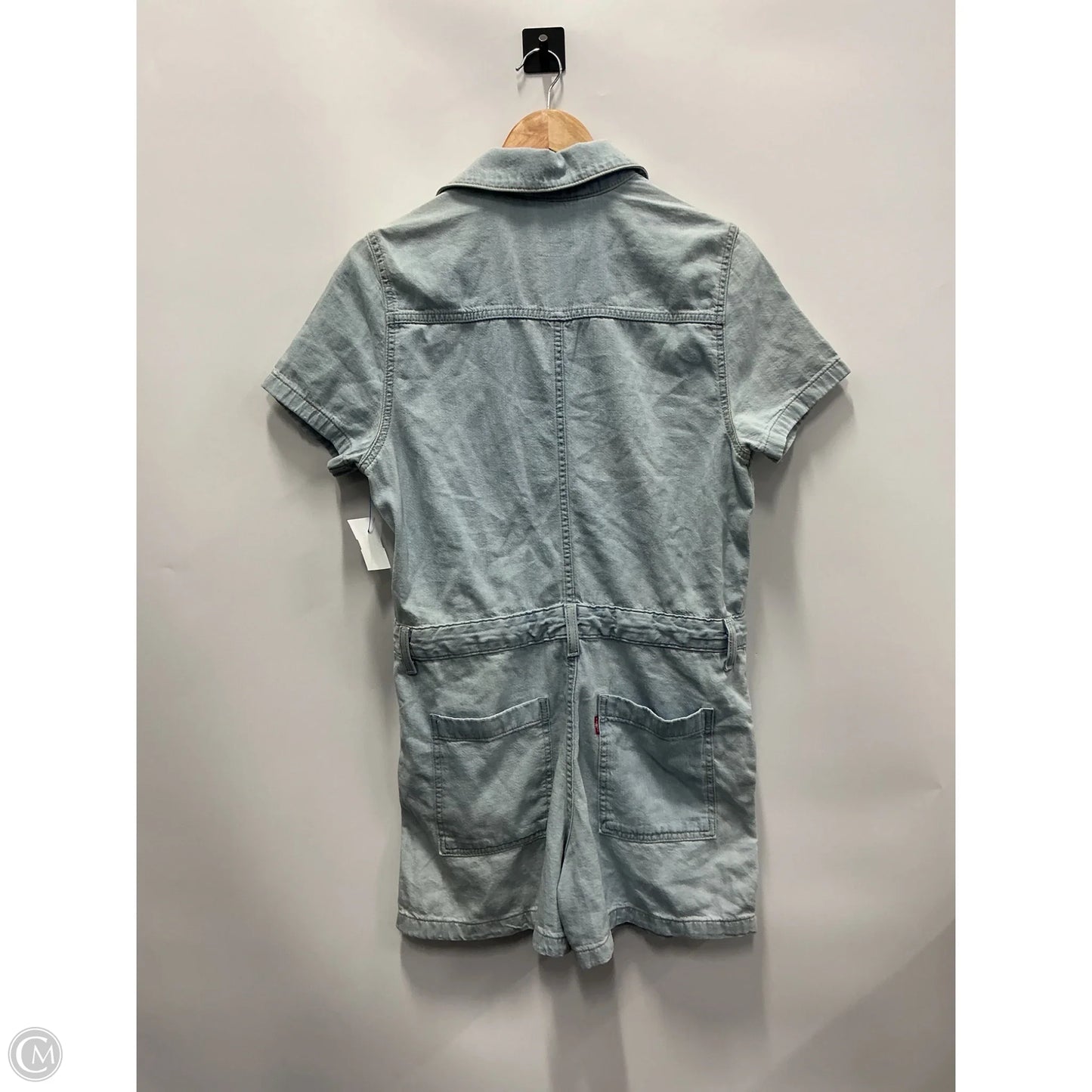 Romper By Levis In Blue Denim, Size: S