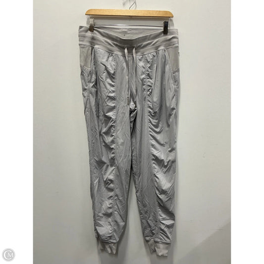 Athletic Pants By Lululemon In Grey, Size: 10