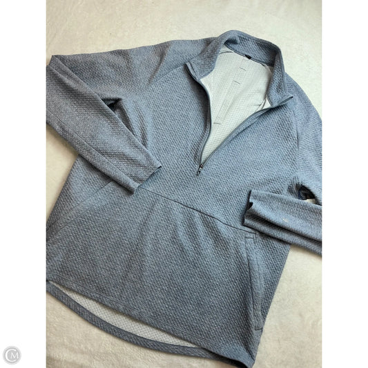 Athletic Sweatshirt Collar By Lululemon In Blue, Size: M