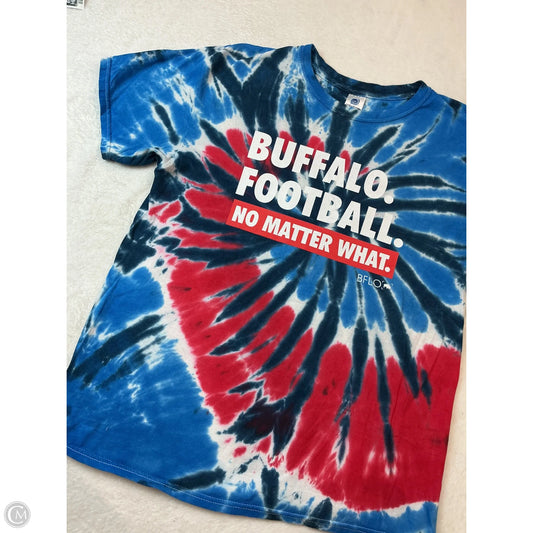 Top Short Sleeve By Clothes Mentor In Tie Dye Print, Size: L