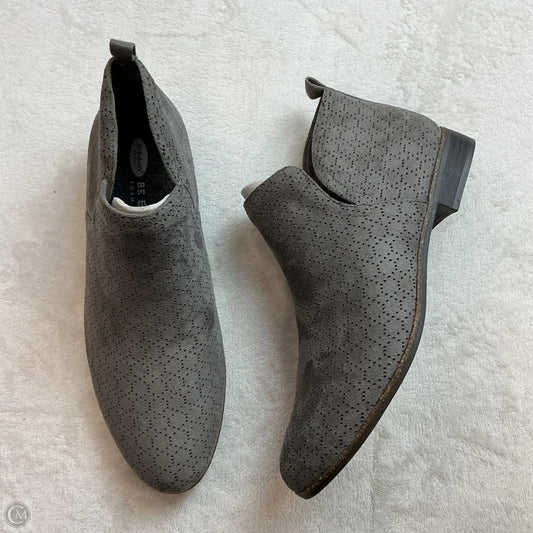 Boots Ankle Flats By Dr Scholls In Grey, Size: 11
