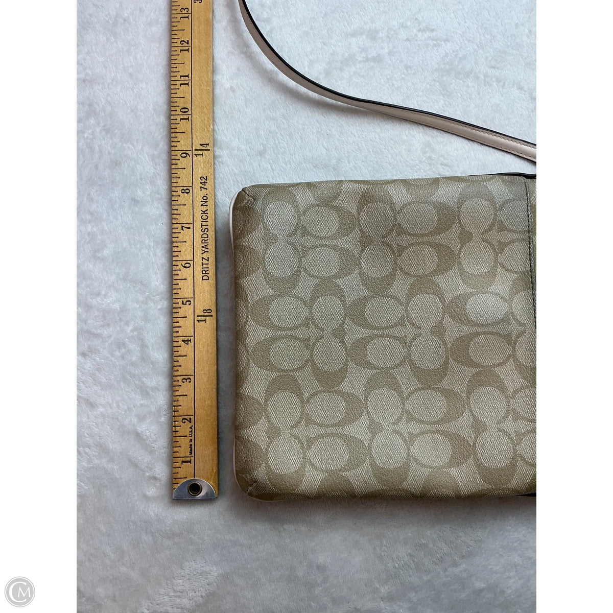 Crossbody Designer By Coach, Size: Medium