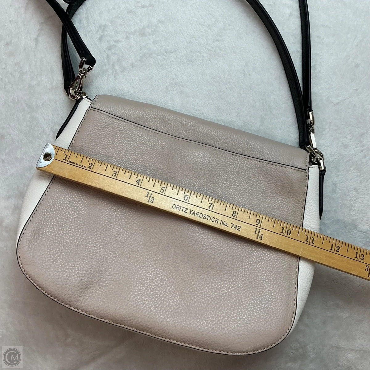 Crossbody Leather By Cmc, Size: Medium