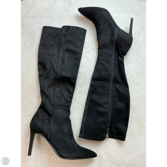 Boots Mid-calf Heels By Nine West In Black, Size: 8.5