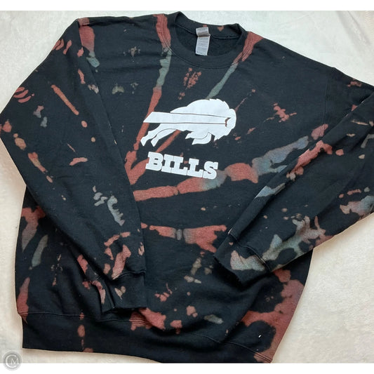 Sweatshirt Crewneck By Gildan In Tie Dye Print, Size: M