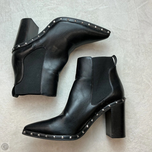 Boots Ankle Heels By Charles By Charles David In Black, Size: 10
