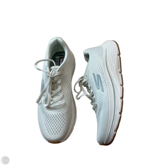 Shoes Athletic By Skechers In White, Size: 9