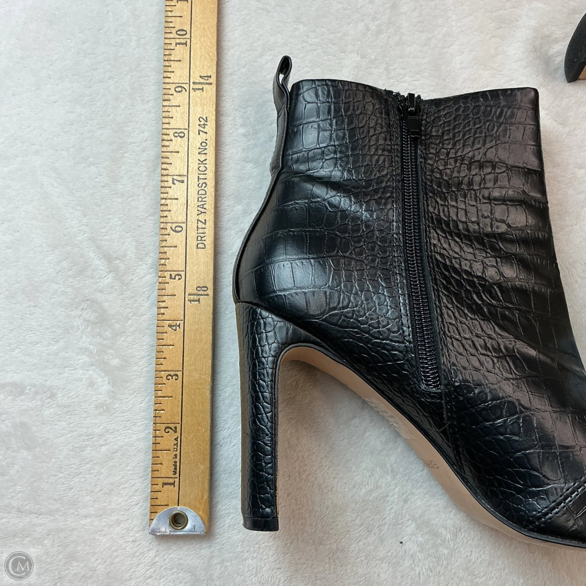 Boots Ankle Heels By Express In Black, Size: 8