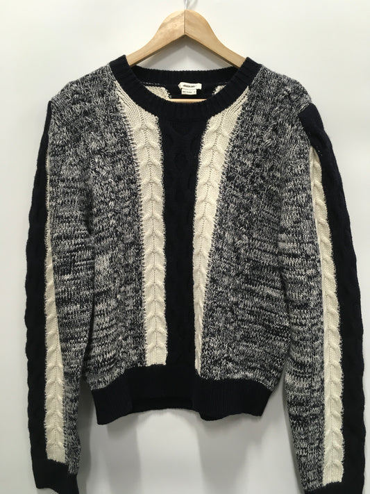 Sweater By Jason Wu In Blue & White, Size: Xl