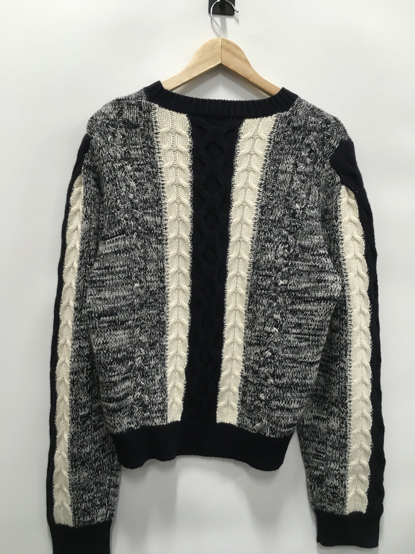 Sweater By Jason Wu In Blue & White, Size: Xl