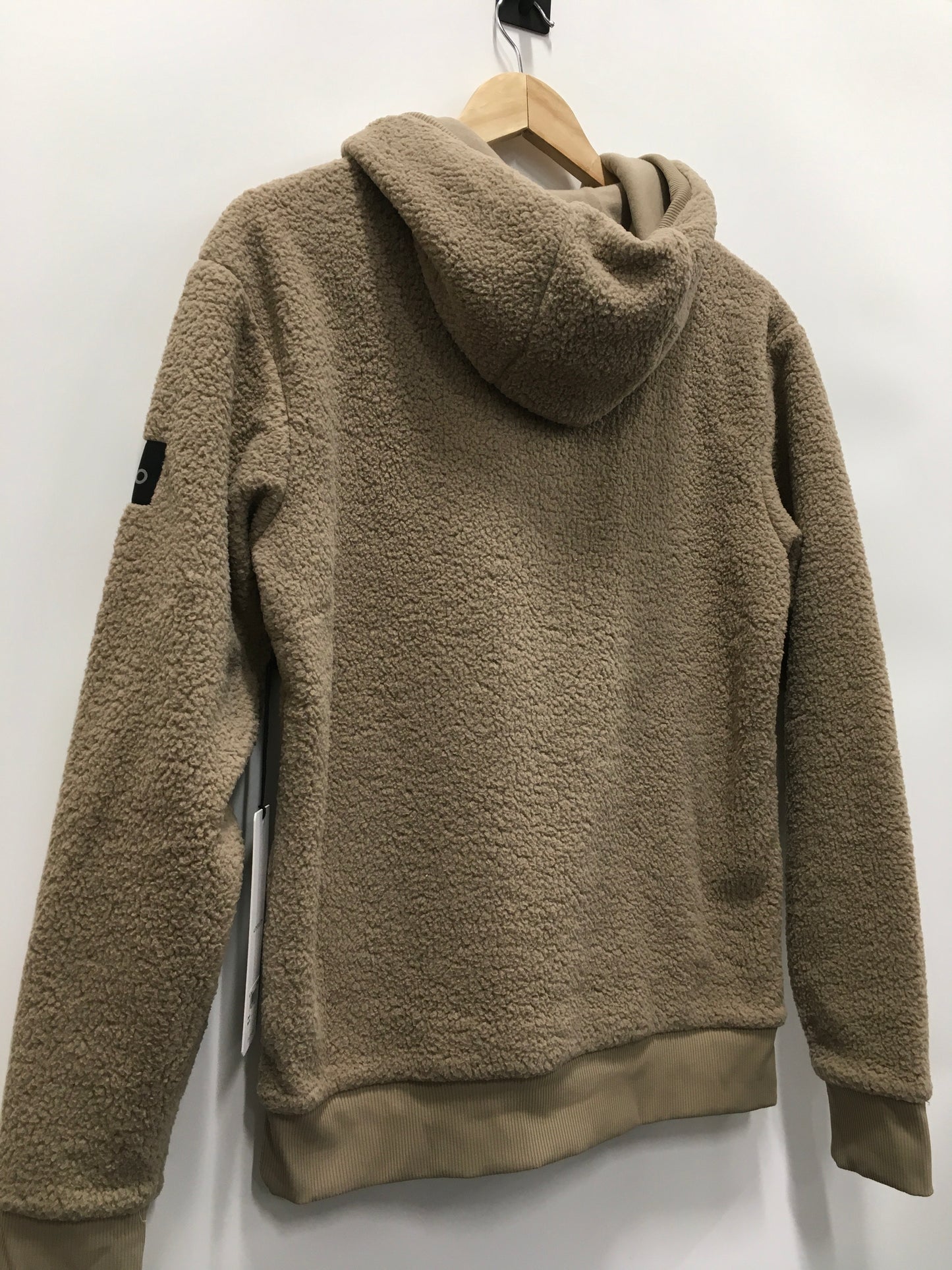 Athletic Sweatshirt Hoodie By Alo In Tan, Size: Xs