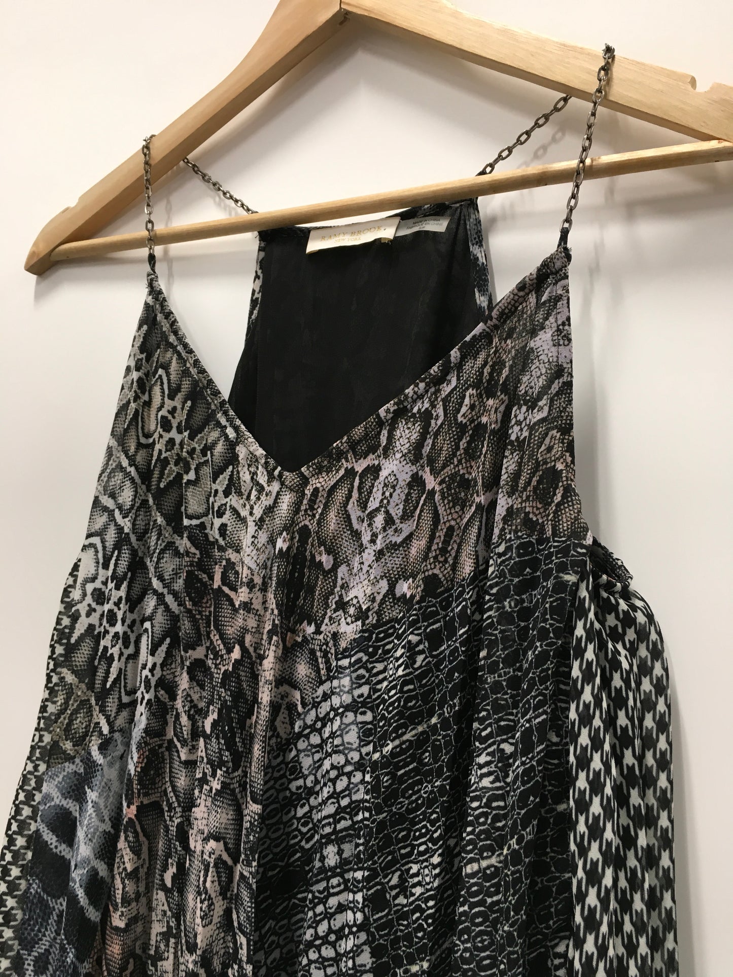 Top Sleeveless By Ramy Brook In Snakeskin Print, Size: S