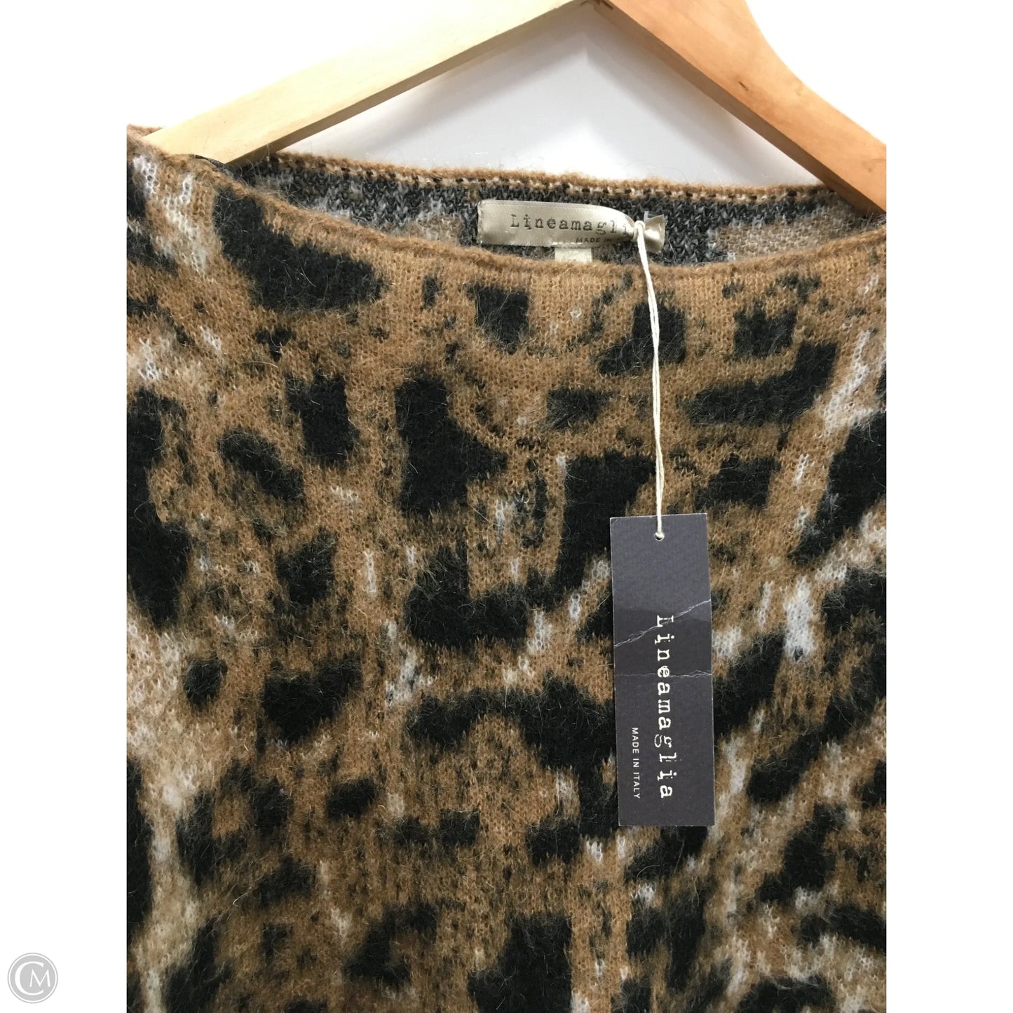 Sweater By Lineamaglia In Animal Print, Size: M