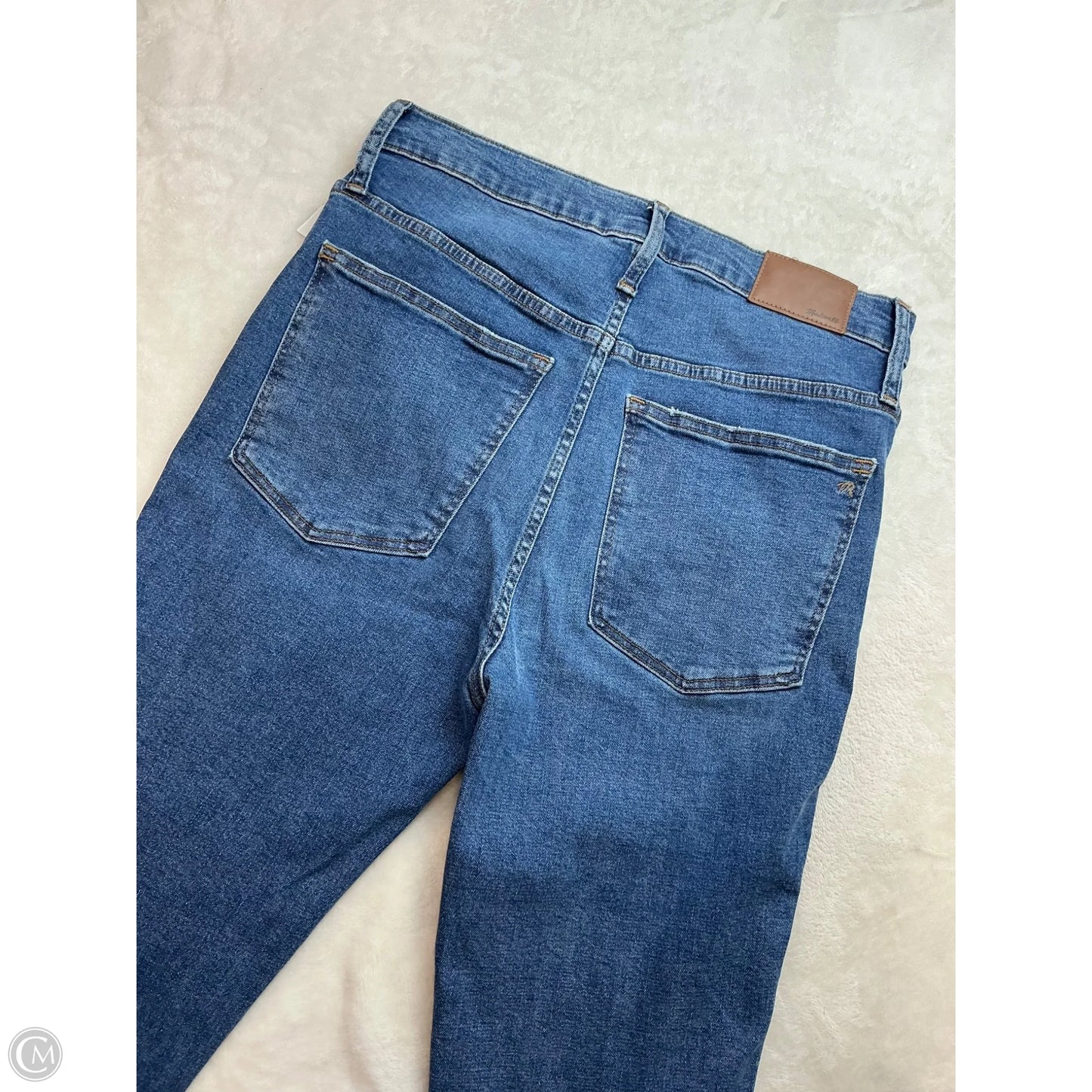 Jeans Straight By Madewell In Blue Denim, Size: 30