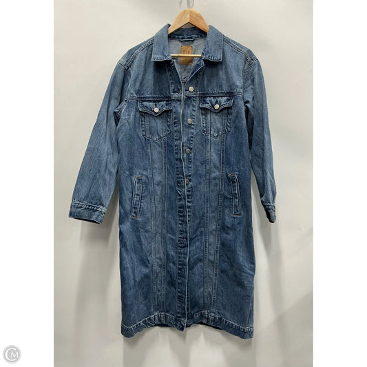 Jacket Denim By Gap In Blue Denim, Size: Mp