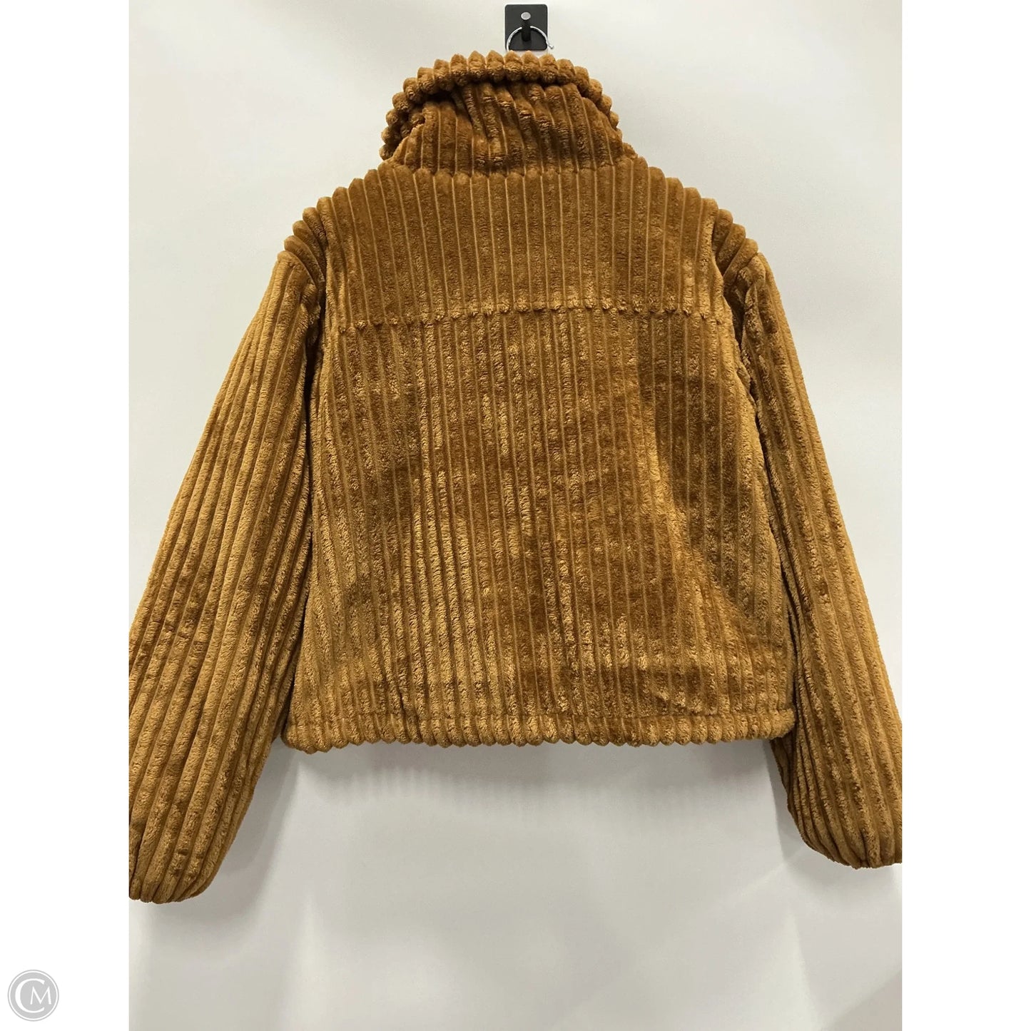 Coat Faux Fur & Sherpa By Bdg In Brown, Size: L
