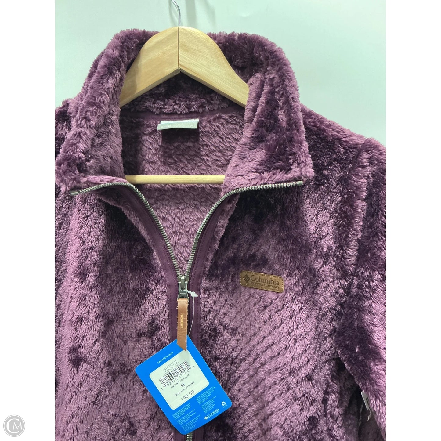 Jacket Faux Fur & Sherpa By Columbia In Purple, Size: M