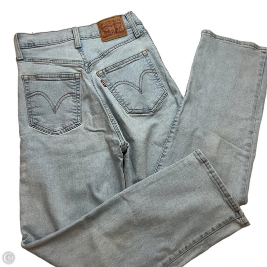 Jeans Skinny By Levis In Blue Denim, Size: 4
