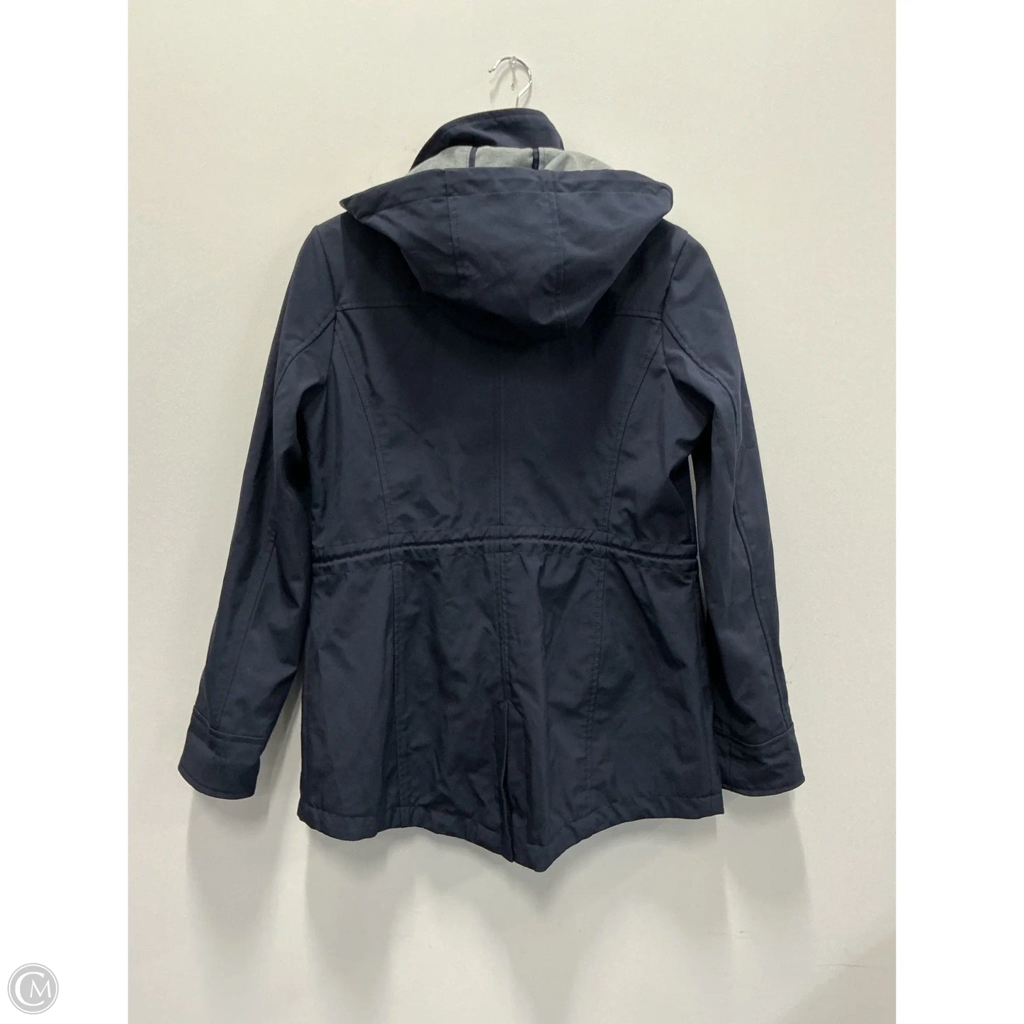 Coat Raincoat By Michael By Michael Kors In Navy, Size: M