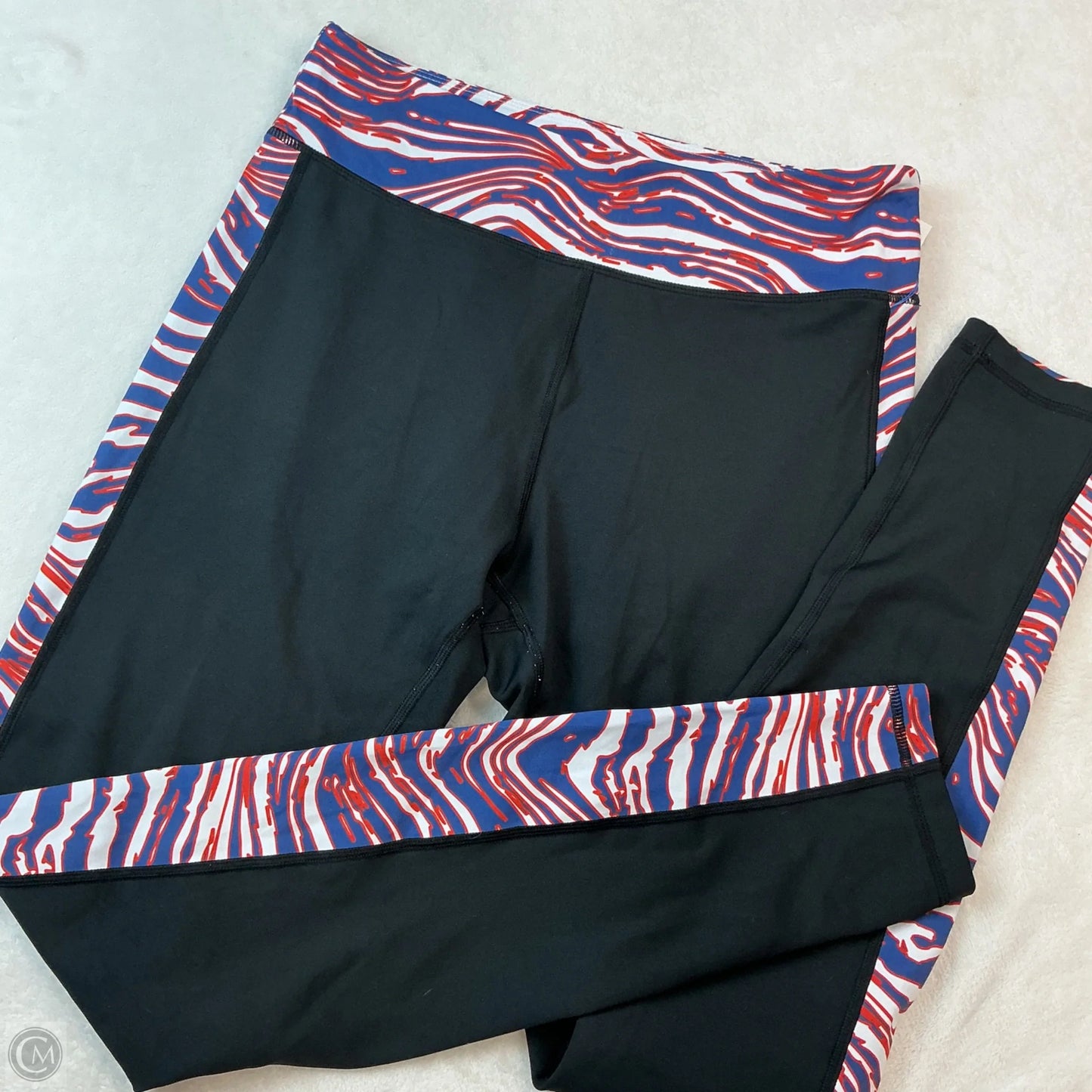 Athletic Leggings By Clothes Mentor In Black, Size: L