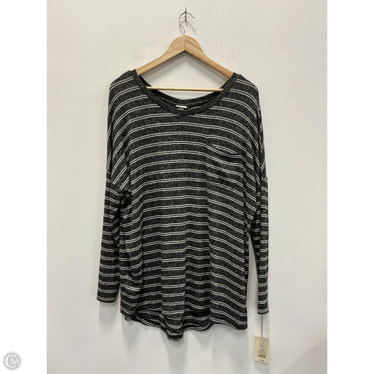 Top Long Sleeve By A New Day In Grey, Size: Xxl